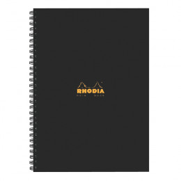 Rhodia Business Book A4 Wirebound HB Notebook Black [Pack of 3]