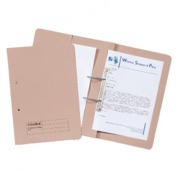 Guildhall Transfer Spring Pocket File Buff [Pack of 25]