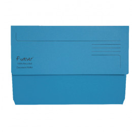Guildhall Bright Manilla Wallet Blue [Pack of 25]