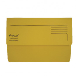Guildhall Bright Manilla Wallet Yellow [Pack of 25]