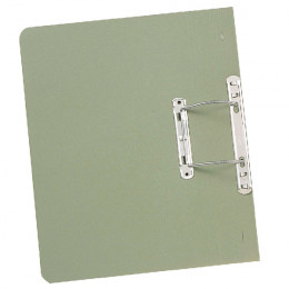 Guildhall Super Heavyweight Spiral File Green [Pack of 25]