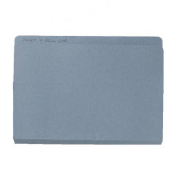 Guildhall Open Top Foolscap Wallet Blue [Pack of 50]
