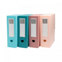 Exacompta Skandi Recycled Filing Box 100mm Spine A4 Assorted [Pack of 5]
