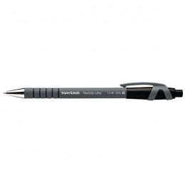 PaperMate Flexgrip Ball Pen Retractable Black [Pack of 12]