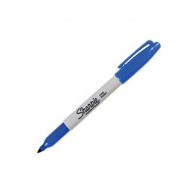 PaperMate Sharpie Fine Marker Blue [Pack of 12]