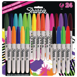 Sharpie Fine Pastel Assorted [Pack of 24]