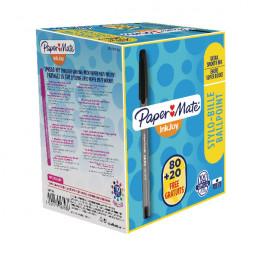 PaperMate InkJoy 100 Value Pack Black [Pack of 100]