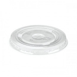 Straw Slot Cold Cup Lid Recyclable PET 9OZ Clear [Pack of 1000]