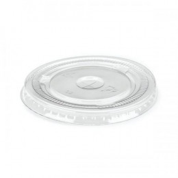 Straw Slot Cold Cup Lid RPET 12 to 22OZ Clear [Pack of 1000]