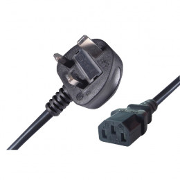Connekt Gear IEC C13 UK Mains Power Plug 1.8m