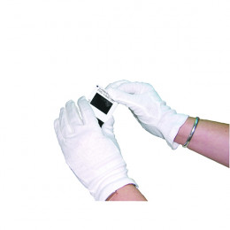 Cotton Gloves Medium White [Pack of 10]