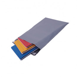 Postsafe Polythene Grey Mailing Envelopes 235x320mm [Pack of 500]