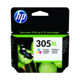 Hewlett Packard HP 305XL High Yield Original Ink Cartridge Tri Colour 3YM63AE