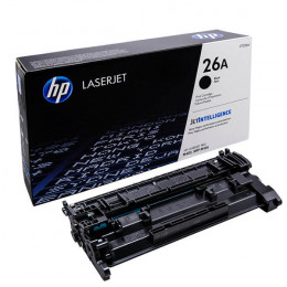 HP 26A Black Laserjet Toner Cartridge alternative image 1