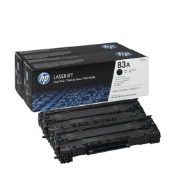 HP CF283AD Black Toner Cartridges [Pack of 2] alternative image 1