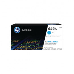 HP 655A Cyan Original LaserJet Toner Cartridge alternative image 1