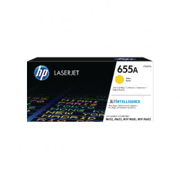 HP 655A Yellow Original LaserJet Toner Cartridge alternative image 1