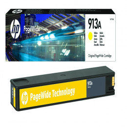 HP 913A Yellow PageWide Inkjet Cartridge alternative image 1