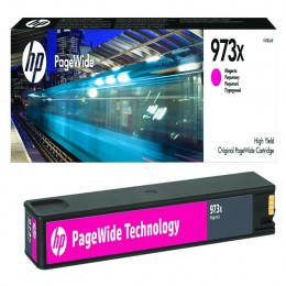 HP 973X High Yield Magenta 7000 Pages Original Ink F6T82AE alternative image 1