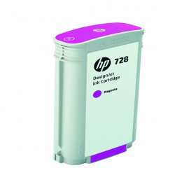 HP 728 DesignJet Ink Magenta Cartridge 130ml alternative image 1