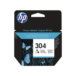 HP 304 Ink Cartridge Tricolour N9K05AE#BGX alternative image 1