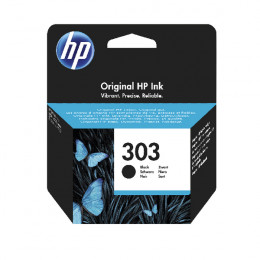 Hewlett Packard HP Original 303 Black Ink Cartridge T6N02AE alternative image 1
