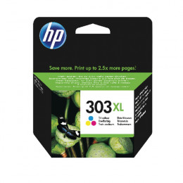 Hewlett Packard HP Original 303XL High Yield Tri Colour Ink Cartridge T6N03AE alternative image 1