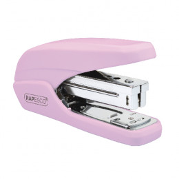 Rapesco X5-25PS Less-Effort Stapler Candy Pink