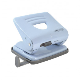 Rapesco 825 2-Hole Metal Punch Powder Blue