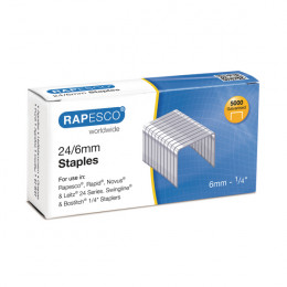 Rapesco Staples 24/6 [Pack of 5000]
