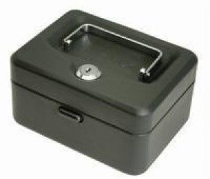 Helix Value Cash Box 6 Inch Black