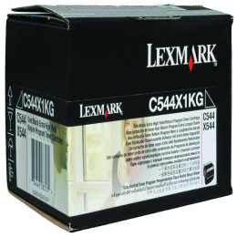Lexmark 0C544X1KG Black Extra High Return Programme Cartridge