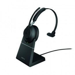 Jabra Evolve2 65 USB-A MS Mono Headset with Charging Stand