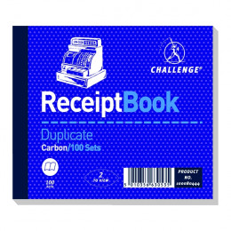 Challenge Duplicate Book 105x130mm Receipt [Pack of 5]