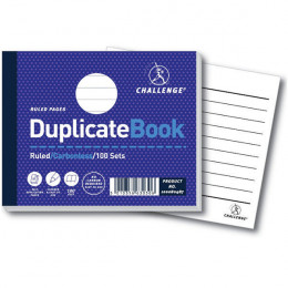 Challenge Duplicate Book 105x130mm [Pack of 5]