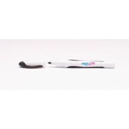 Drywipe Marker Rubber Grip Black [Pack of 10]