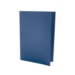 Concord Square Cut Folder Mediumweight Foolscap Blue [Pack of 100]