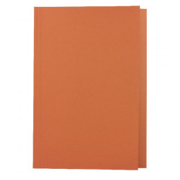 Concord Square Cut Folder Mediumweight Foolscap Orange [Pack of 100]