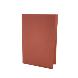 Concord Square Cut Folder Mediumweight Foolscap Red [Pack of 100]