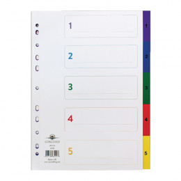 Concord Index A4 1-5 Multicolour
