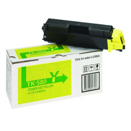 Kyocera TK580Y Yellow Toner
