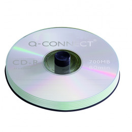 Q-Connect CD-R 700Mb, 80 Minute Spindle [Pack of 50]