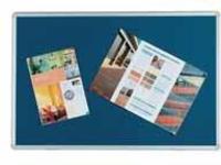 Q-Connect Noticeboard 1800x1200mm Aluminium Blue alternative image 1