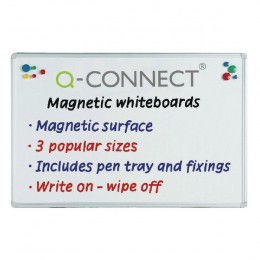 Q-Connect Magnetic Drywipe Board 1800x1200mm alternative image 1