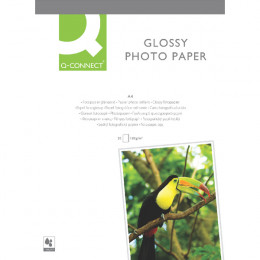 Q-Connect Photo Gloss Inkjet Paper A4 [20 Sheets]