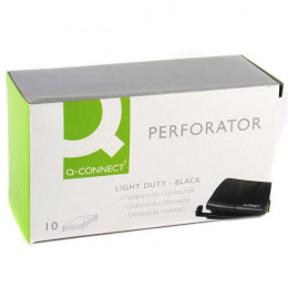Q-Connect Hole Punch Light Duty Black
