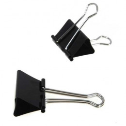 Q-Connect Foldback Clip 24mm [Pack of 10]