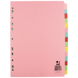 Q-Connect Subject Divider 15 Part