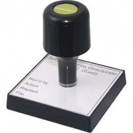 Q-Connect Voucher for Rubber Stamp 90x55mm
