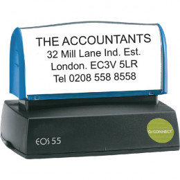 Q-Connect Voucher for Pre-Inked Stamp 57x20mm